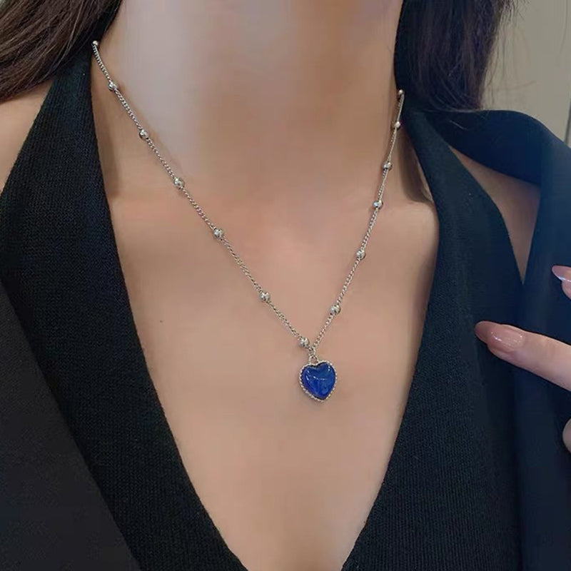 Collar de corazón de sentimientos que cambia de color  + Cajita de Regalo